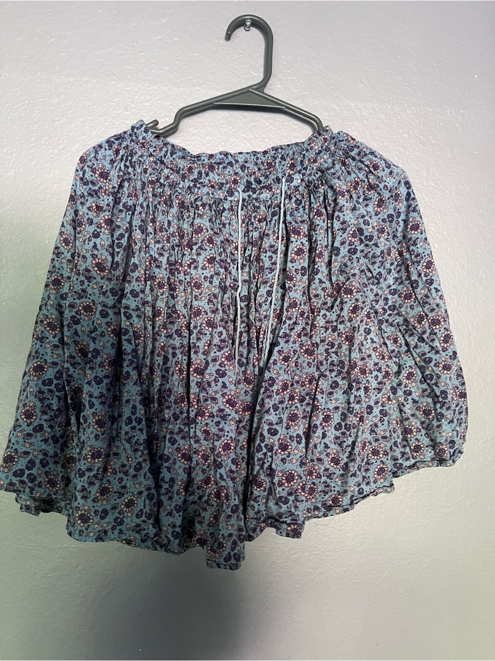 bohemian-style Free People floral mini skirt Women’s xs